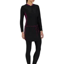 Speedo Black Printed Swimsuit image 4