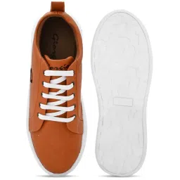 Giorgio Men's Tan Casual Sneakers image 3