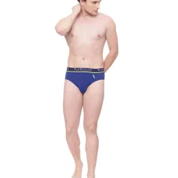 Van Heusen Blue Cotton Regular Fit Briefs image 5