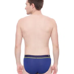 Van Heusen Blue Cotton Regular Fit Briefs image 2
