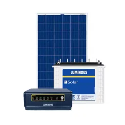 Luminous 500 VA Inverter 180 Ah Battery 110 W & Solar Panel Combo, NXG1150-12V1N-B180L1N-110W-1N image 1
