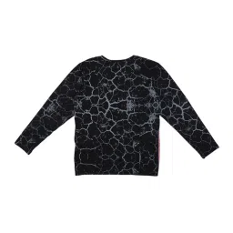 Gini & Jony Kids Black Printed T-Shirt image 2