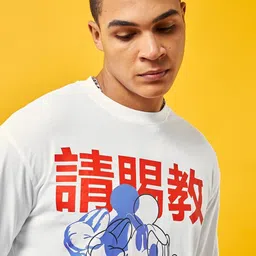 Bewakoof Men Mickey Mouse Printed T-shirt image 5