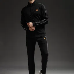 FCK GOLD Men Zipper Sweatshirt & Trackpants-image-34