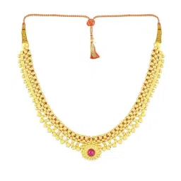 Malabar Gold and Diamonds 22k Gold Necklace for Women-picture-14