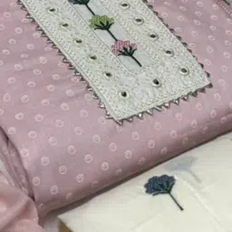 GC 80 BY GAURI COLLECTION Printed Pure Cotton Unstitched Dress Material image 2