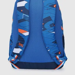 Wildcraft Unisex Blue & Orange Graphic Backpack image 3