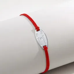 P.N.Gadgil Jewellers 925 Sterling Silver Thread Rakhi-picture-31