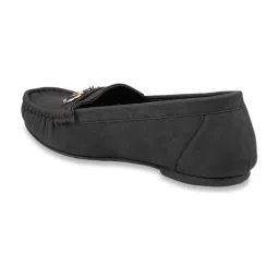 Design Crew Women's Black Casual Loafers image 5