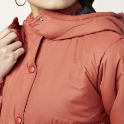 People by Pantaloons Orange Regular Fit Jacket image 5