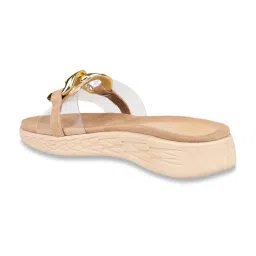 Design Crew Women's Beige Casual Wedges image 5