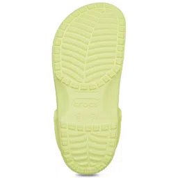 Crocs Men's Classic Yellow Back Strap Clogs image 5