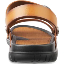 Da Vinchi by Metro Men's Tan Back Strap Sandals image 5