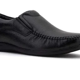 khadim British Walkers by Khadim's Men's Black Formal Loafers image 4