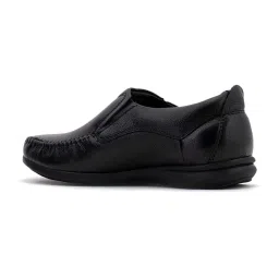 khadim British Walkers by Khadim's Men's Black Formal Loafers image 5