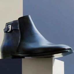 Saint G Men's Italiano Blue Boots-picture-9