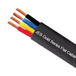 JES Flat Submersible Gold Cable 1100 Volts 2.5Sqx3C 25 Meter for Submersible Pumps and Motors-picture-38