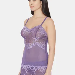 Wacoal Lilac Lace Work Chemise image 5