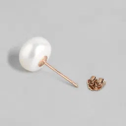 Zavya 92.5 Sterling Silver Pearl Earrings for Women image 5