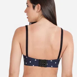 shyaway Floral Medium Coverage Lightly Padded Balconette Bra With All Day Comfort image 3