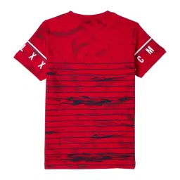 Monte Carlo Boys Red Printed T-Shirt image 2