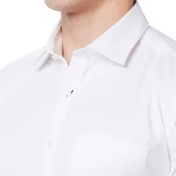 Park Avenue White Slim Fit Shirt image 5