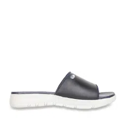 CL Sport by Carlton London Men's Black & Navy Slides-picture-21