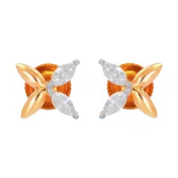 Bhima Jewels 22k (916) Rose Gold Earrings for Women-image-45