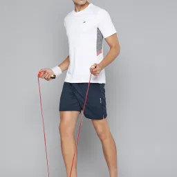 ALCIS Teal Slim Fit Sports Shorts image 5