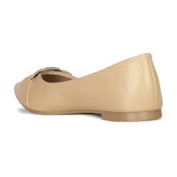 Bata Women's Tan Flat Ballets image 5