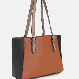 HauteSauce Brown Medium Shoulder Bag image 5