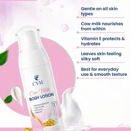 Cyae Set Of 2 Cow Milk Body Lotion With Vitamin E - 100 ml Each image 4
