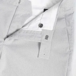 Arrow Grey Regular Fit Self Pattern Trousers image 5