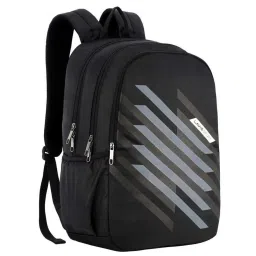 LAVIE SPORT Charge Black Printed Medium Backpack image 5