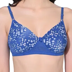 FIMS Black & Blue Printed Bras - Pack Of 2 image 5