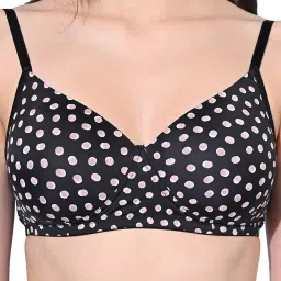 FIMS Navy & Black Printed Bras - Pack Of 2 image 5