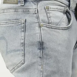 Spykar Reddish Blue  Slim Fit Jeans image 5