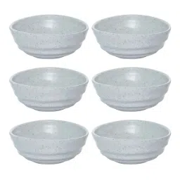 Goodhomes White Melamine Soup Bowl (0.4 L) - Set of 6 image 2