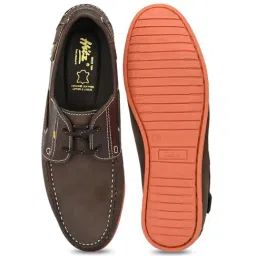 Hitz Men's Brown Boat Shoes image 3