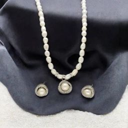 Sri Jagdamba Pearls Zoey Pearl Set for Women-picture-15