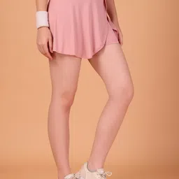 CUKOO Women High Rise Ultra Soft Training Cut Out Skorts image 3