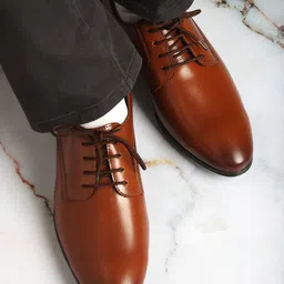 ID Men Formal Round Toe Lace-Up Derbys image 4