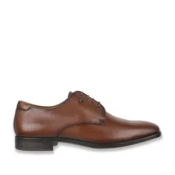J. Fontini by Mochi Tan Derby Shoes image 2