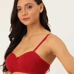 Lady Lyka Multicolor Non Wired Padded T-Shirt Bra (Pack of 2) image 4