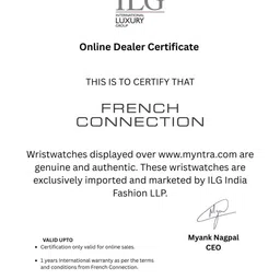 French Connection Men Dial & Bracelet Style Straps Analogue Watch FCN0171BM image 4