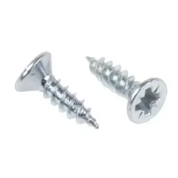 RS PRO Pozidriv Countersunk Steel Wood Screw Bright Zinc Plated, No. 6 Thread, 0.5in Length (Pack of 250)-image-30