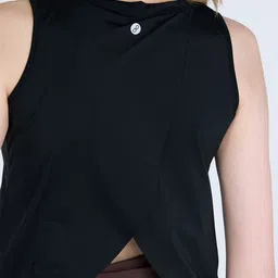 CAVA Black Overlap Tank image 4