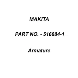 Makita 240 V Armature for MT240, Part No 516884-1-picture-20