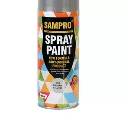 Sampro Spray Paint 400ml Silver 24 Pcs image 3