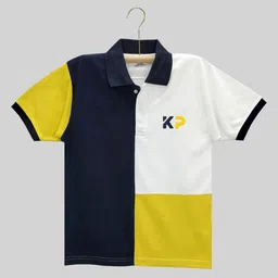 KUCHIPOO Boys Colourblocked Polo Collar T-shirt-picture-10